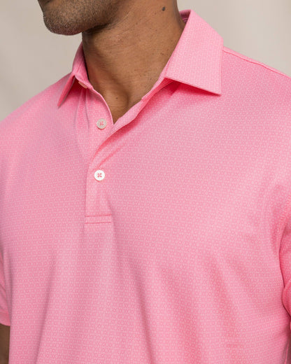 Driver Seaside Geo Printed Polo | Southern Tide Best Price