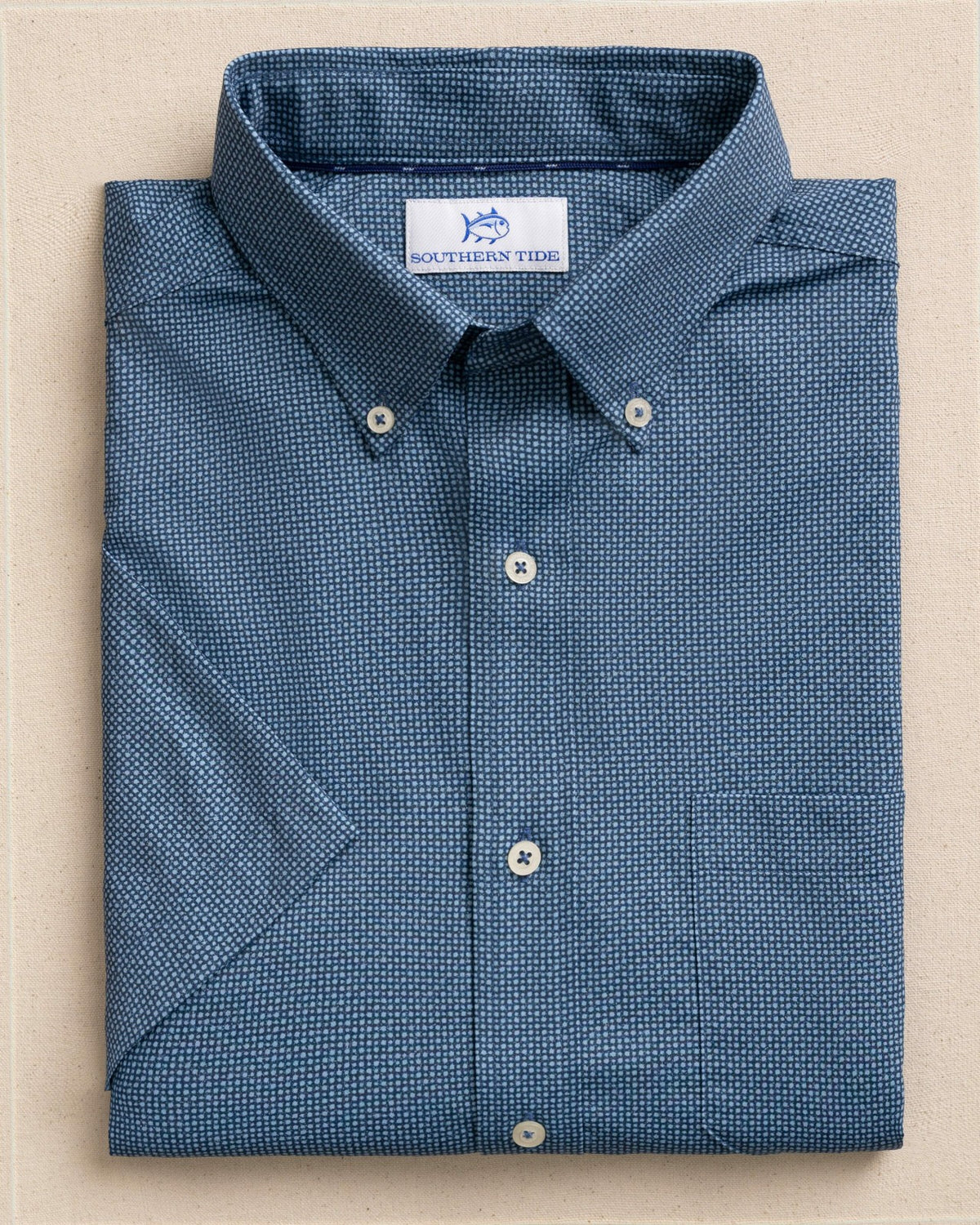 Eastport Heather brrr°® Short Sleeve Sport Shirt | Southern Tide Best Price