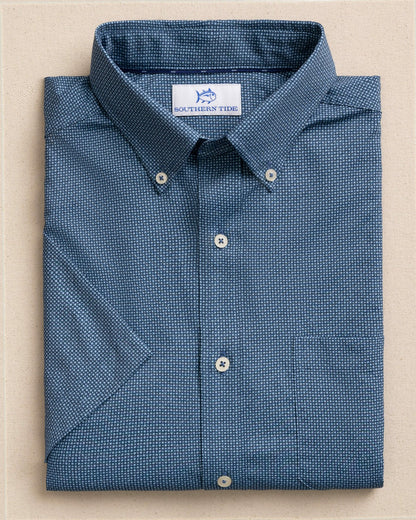Eastport Heather brrr°® Short Sleeve Sport Shirt | Southern Tide Best Price