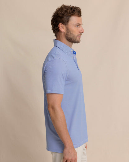 brrr°®-eeze Meadowbrook Stripe Polo - Surf Blue | Southern Tide Best Price