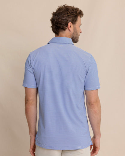 brrr°®-eeze Meadowbrook Stripe Polo - Surf Blue | Southern Tide Best Price