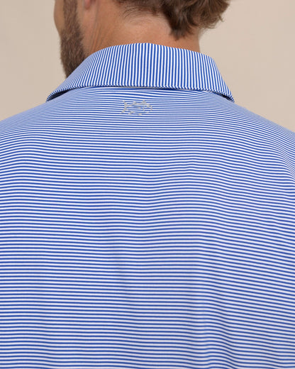 brrr°®-eeze Meadowbrook Stripe Polo - Surf Blue | Southern Tide Best Price
