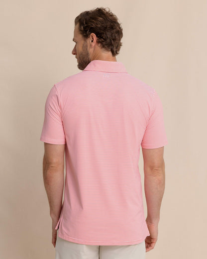 brrr°®-eeze Meadowbrook Stripe Polo - Coral | Southern Tide Hot Sale
