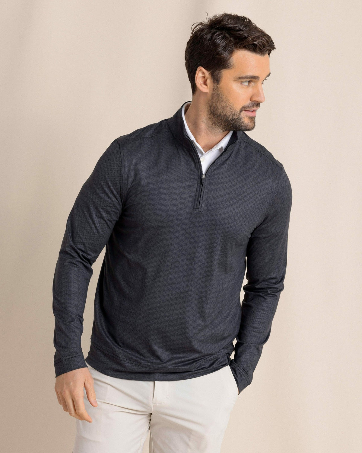 Cruiser ST Geo Printed Quarter Zip | Southern Tide Great Value