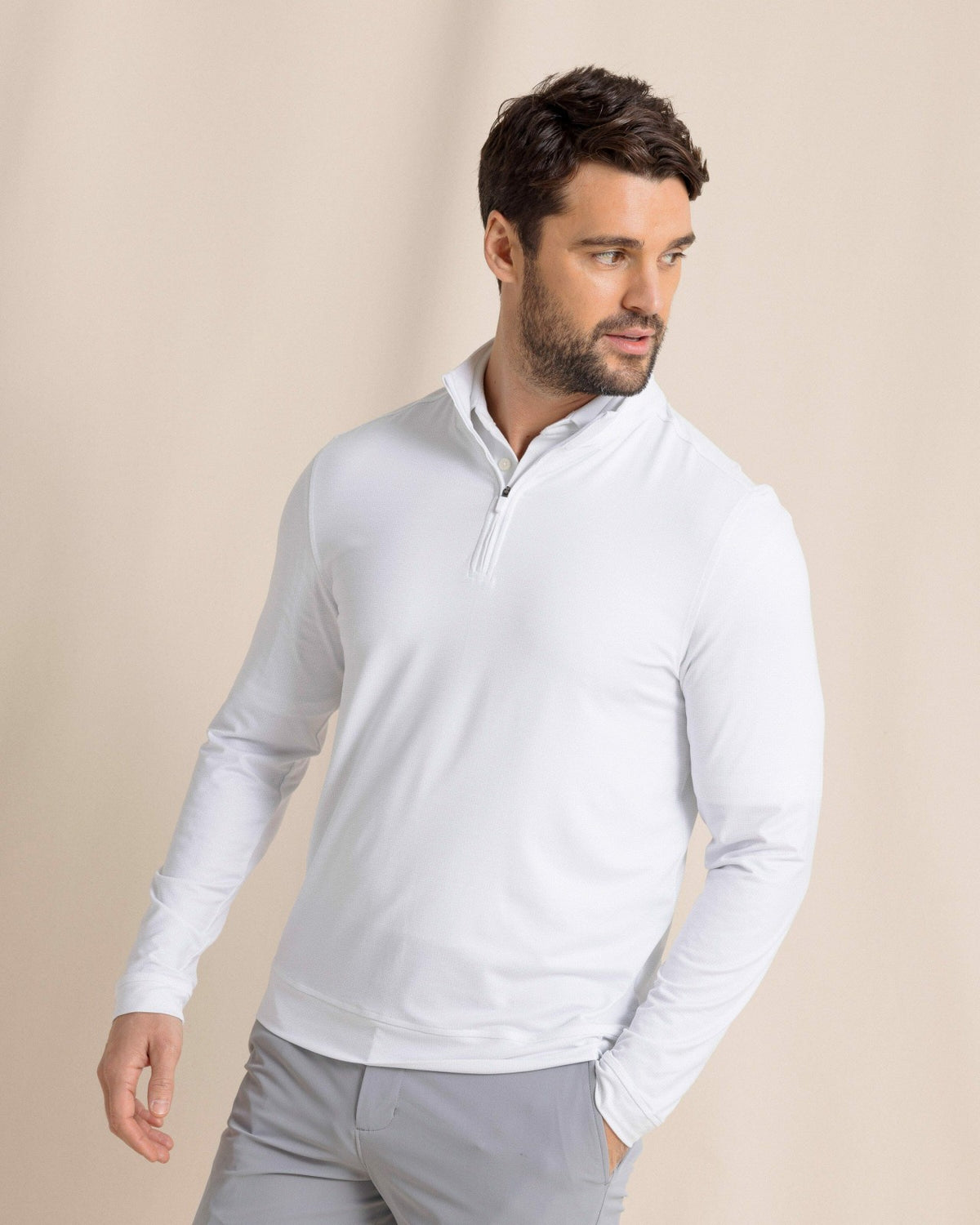 Cruiser ST Geo Printed Quarter Zip | Southern Tide Great Value