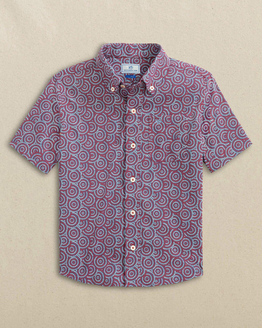 Boys Fireworks Short Sleeve Sport Shirt | Southern Tide Great Value