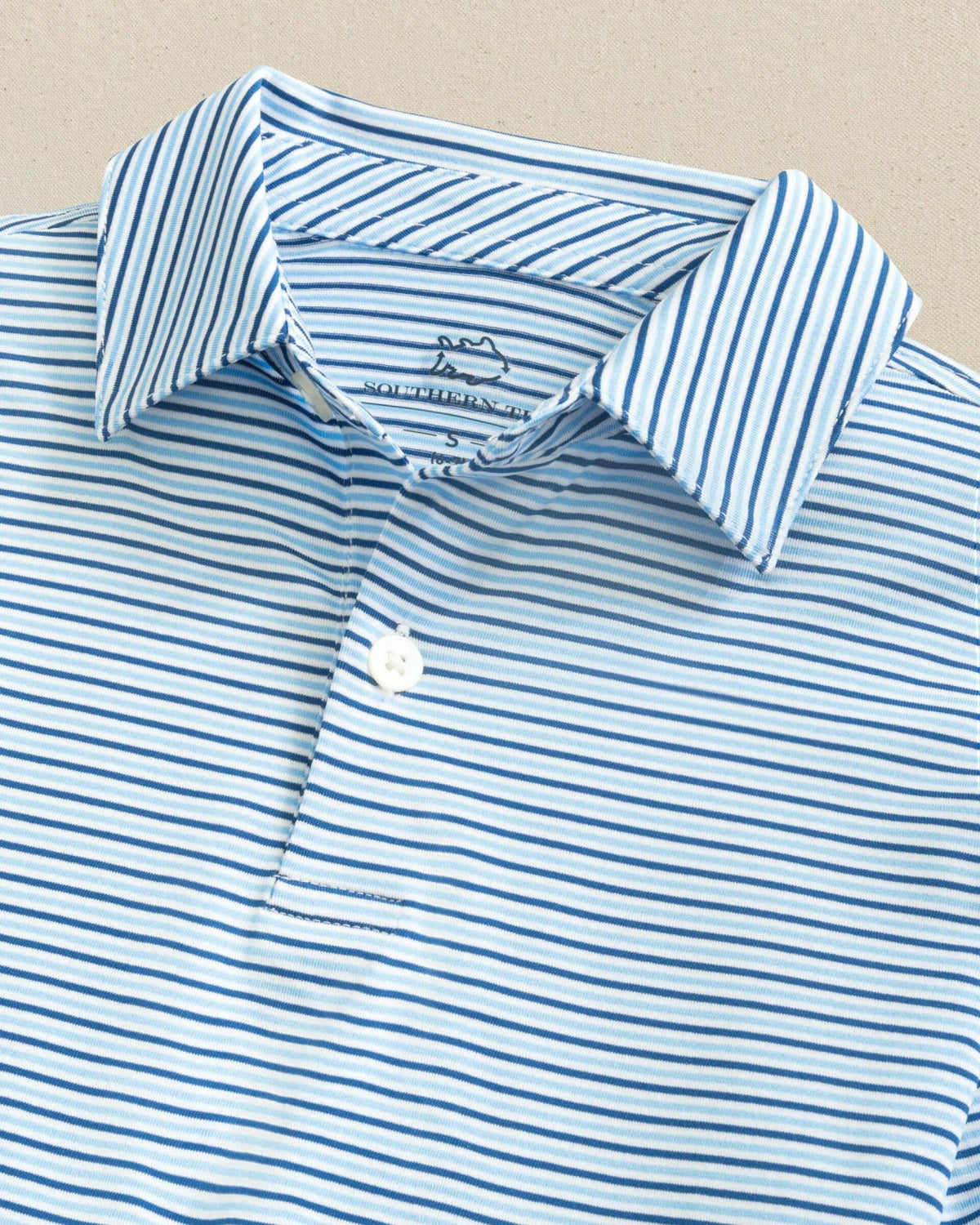 Boys Driver Micro-Stripe Performance Polo | Southern Tide Trending