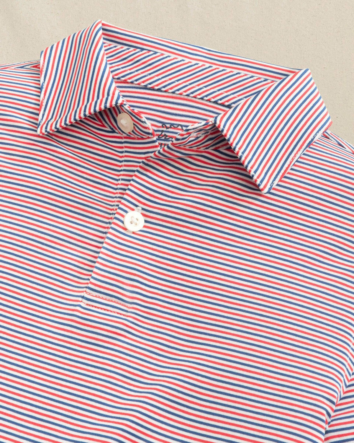 Boys Driver Micro-Stripe Performance Polo | Southern Tide Trending