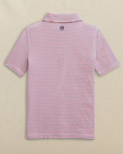 Boys Driver Micro-Stripe Performance Polo | Southern Tide Trending