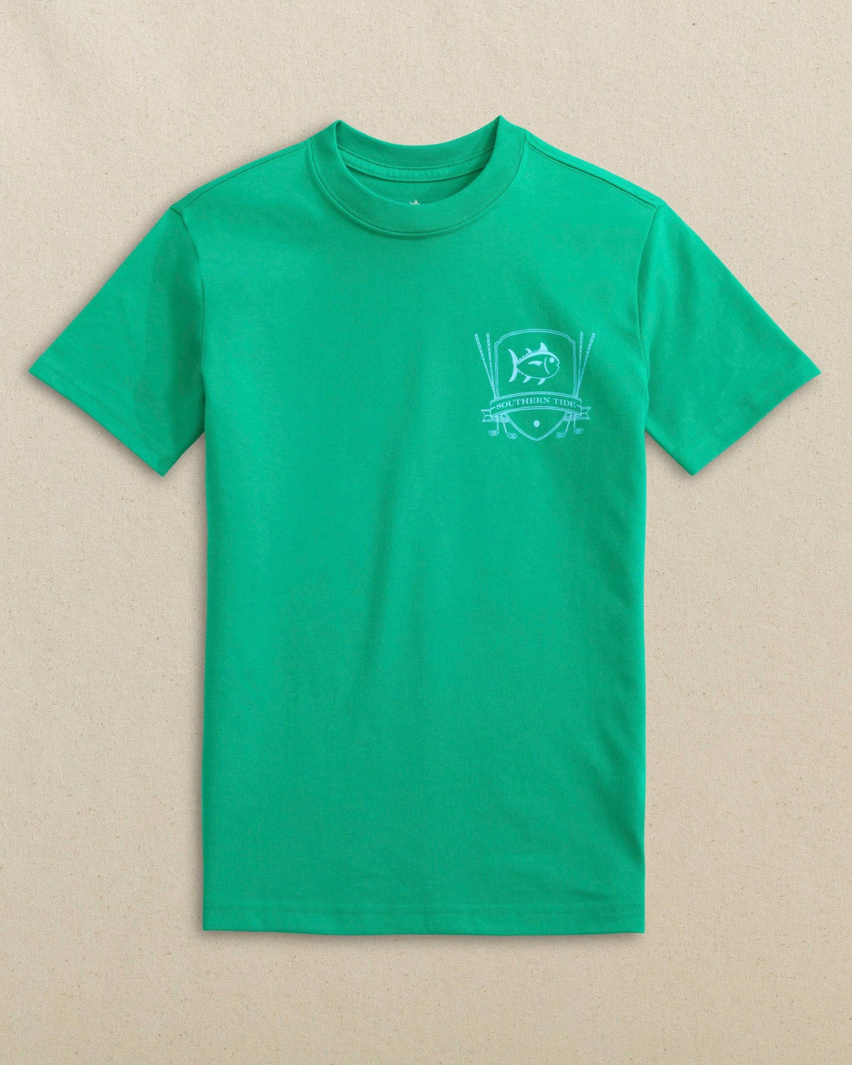 Kids Skipjack Classic Badge Short Sleeve T-Shirt | Southern Tide Signature