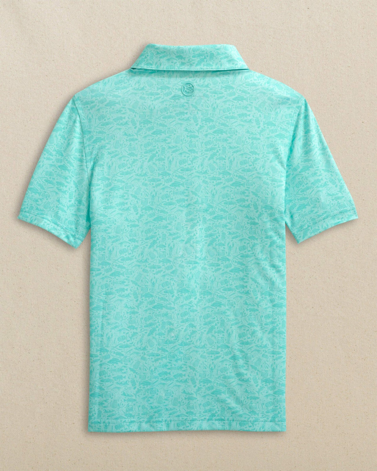 Boys Driver Seawatch Printed Performance Polo | Southern Tide Trusted
