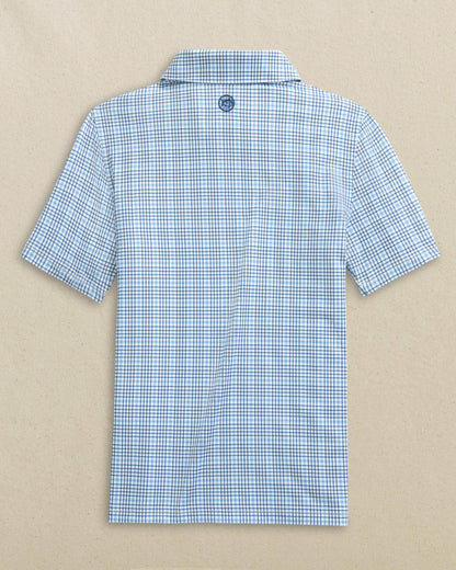 Boys Driver Plaid Performance Polo | Southern Tide Deals