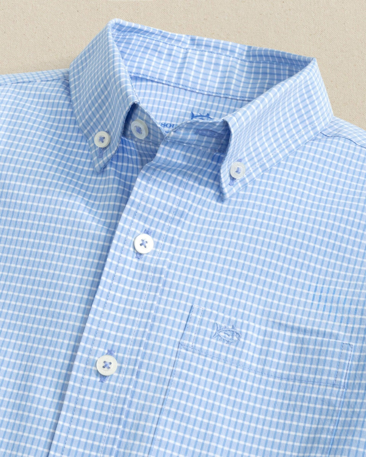 Boys Crofton Plaid Charleston Sport Shirt | Southern Tide Signature