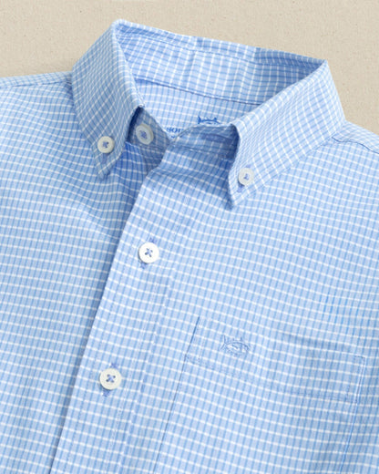 Boys Crofton Plaid Charleston Sport Shirt | Southern Tide Signature