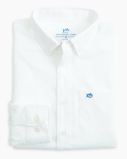 Boy's Intercoastal Solid Button Down Shirt | Southern Tide Smart Buy
