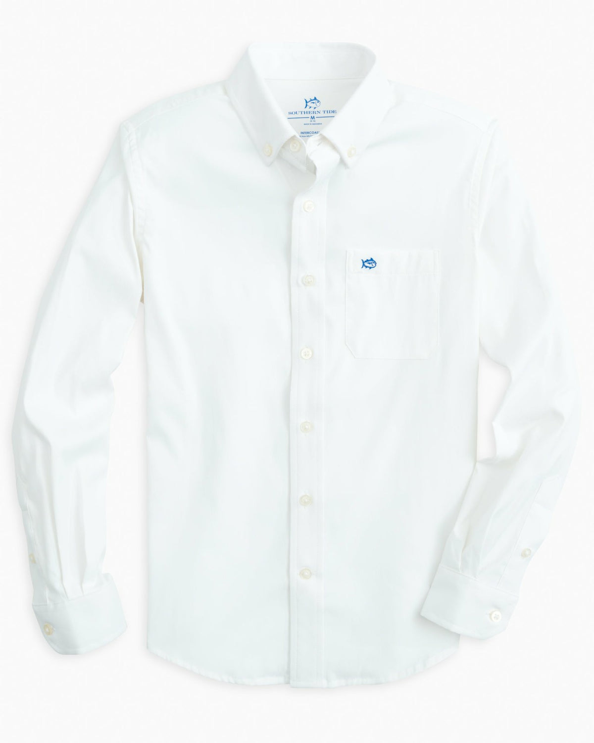 Boy's Intercoastal Solid Button Down Shirt | Southern Tide Smart Buy
