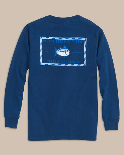 Kids' Graphic Tees - Long Sleeve Logo T-Shirt | Southern Tide Premium