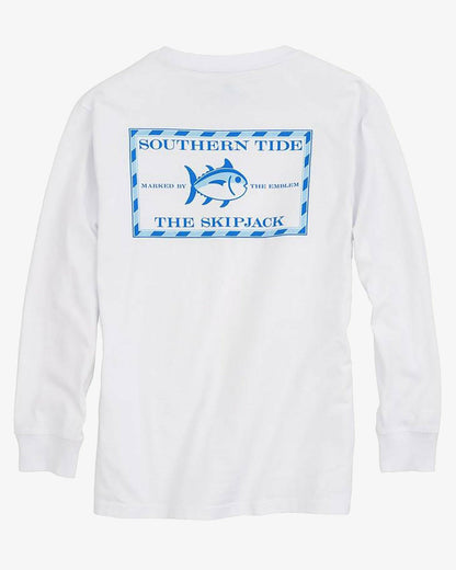 Kids' Graphic Tees - Long Sleeve Logo T-Shirt | Southern Tide Premium