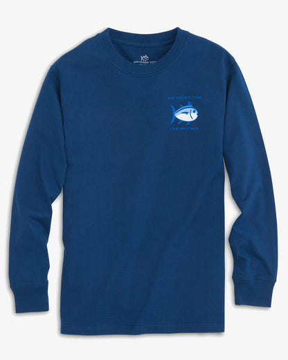 Kids' Graphic Tees - Long Sleeve Logo T-Shirt | Southern Tide Premium