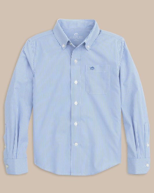 Youth Intercoastal Bengal Stripe Sport Shirt | Southern Tide Deals