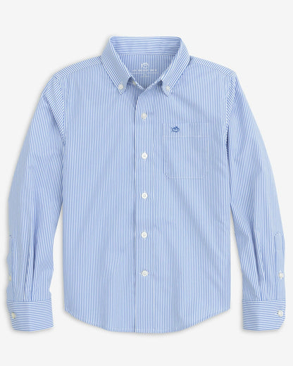 Youth Intercoastal Bengal Stripe Sport Shirt | Southern Tide Deals