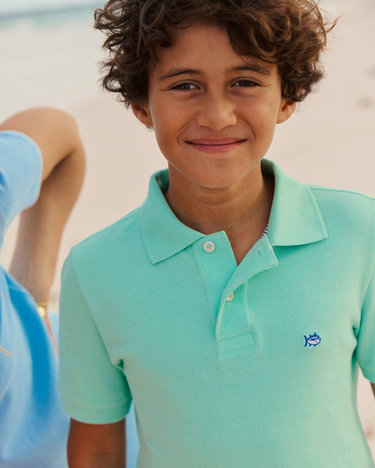 Boys Skipjack Cotton Polo Shirt | Southern Tide Customer Favorite