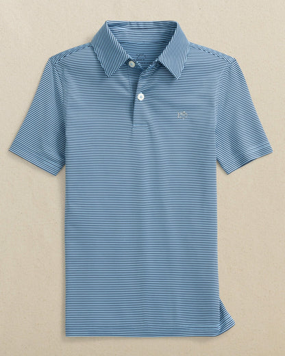 Boys Driver Meadowbrook Stripe Performance Polo | Southern Tide Special Offer