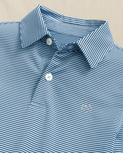 Boys Driver Meadowbrook Stripe Performance Polo | Southern Tide Special Offer