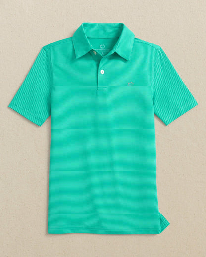 Boys Driver Meadowbrook Stripe Performance Polo | Southern Tide Special Offer