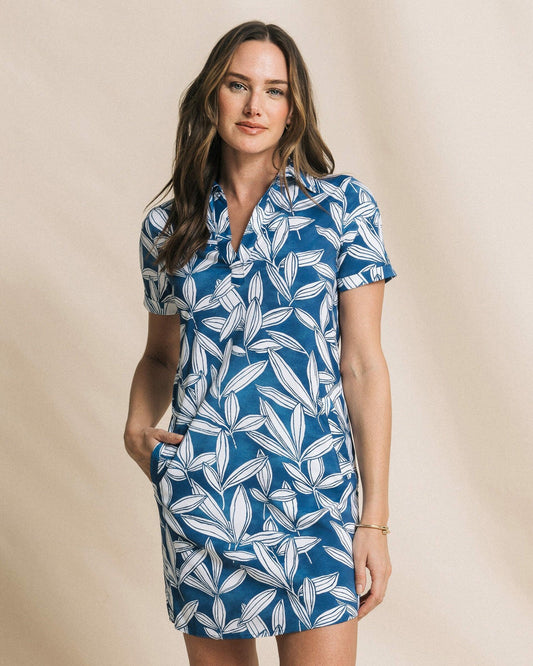 Kamryn Printed Performance Dress | Southern Tide Popular