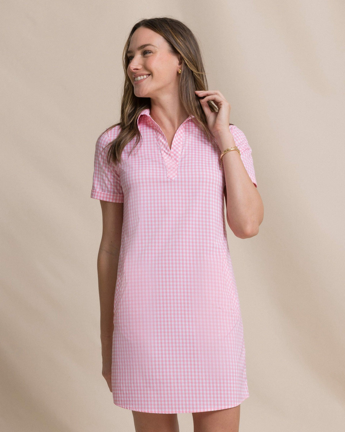 Kamryn Gingham Coastal Breeze® Dress | Southern Tide Great Value