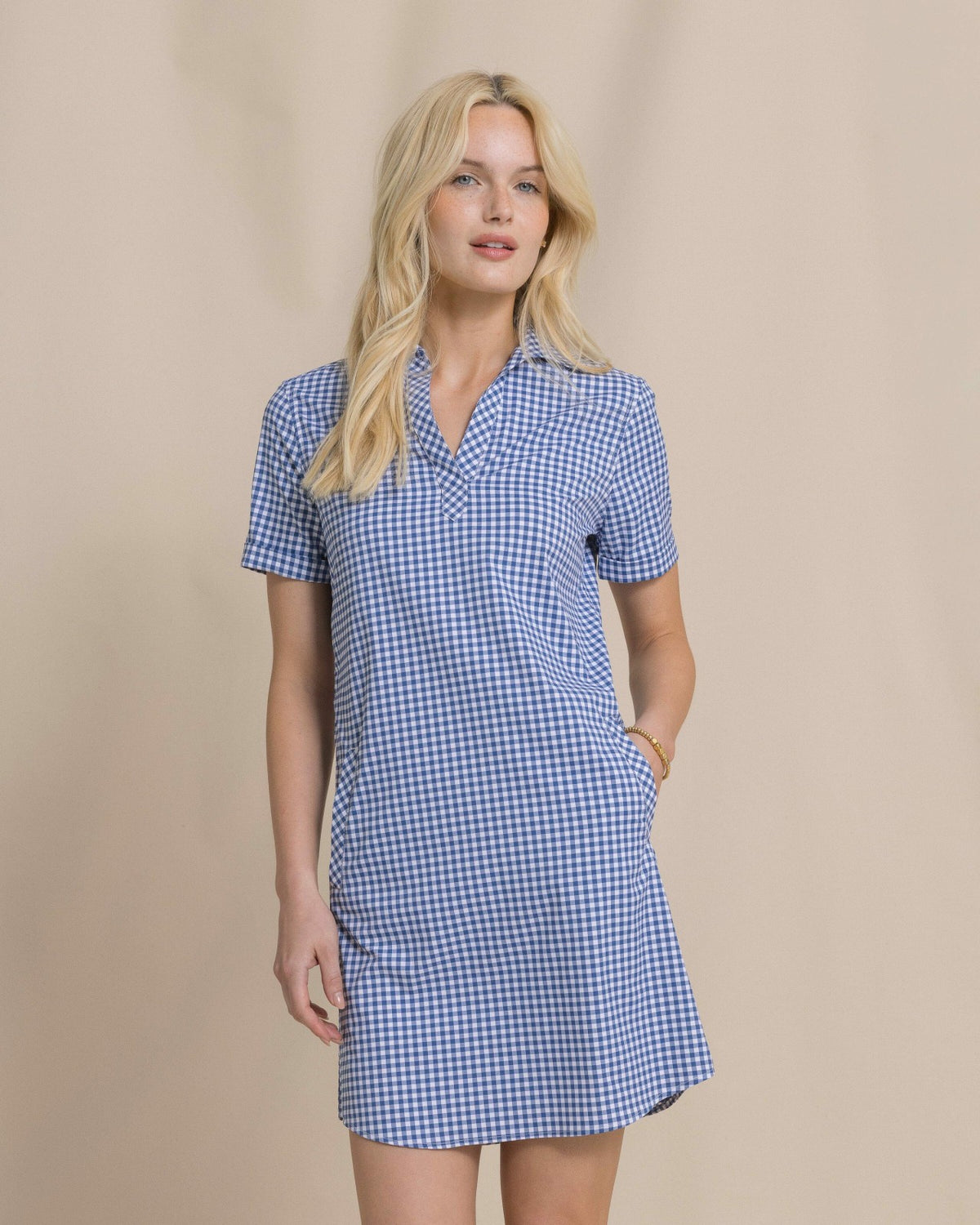 Kamryn Gingham Coastal Breeze® Dress | Southern Tide Great Value