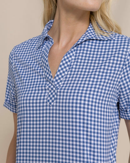 Kamryn Gingham Coastal Breeze® Dress | Southern Tide Great Value