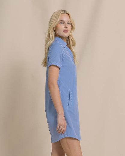Kamryn Stripe Coastal Breeze® Dress | Southern Tide Premium