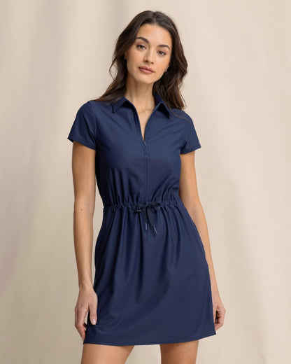 Bailee Short Sleeve Performance Dress | Southern Tide Exclusive