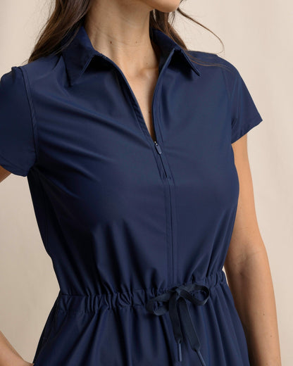 Bailee Short Sleeve Performance Dress | Southern Tide Exclusive