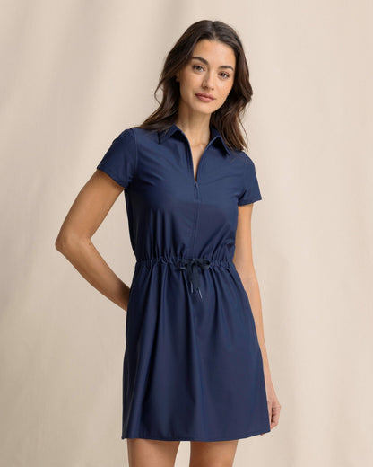 Bailee Short Sleeve Performance Dress | Southern Tide Exclusive
