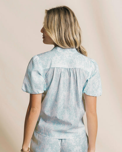 Cassia Bubble Sleeve Top | Southern Tide Value