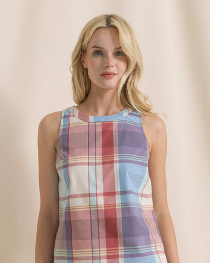 Carissa Madras Tank | Southern Tide Special Offer