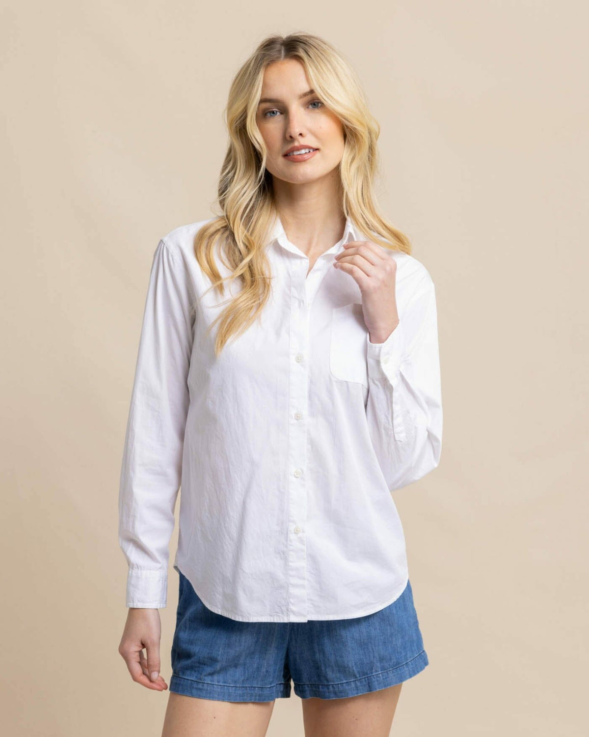 Katherine Poplin Shirt | Southern Tide Trending