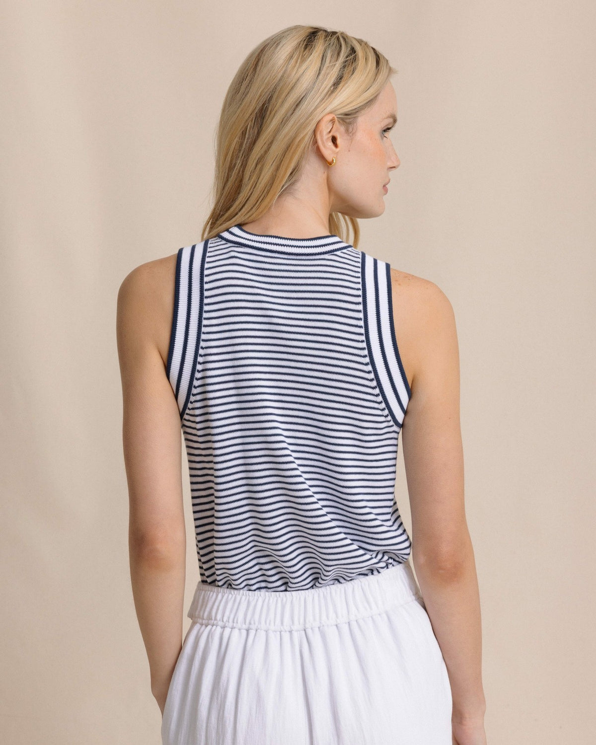 Dillon Stripe Sweater Tank | Southern Tide Quality