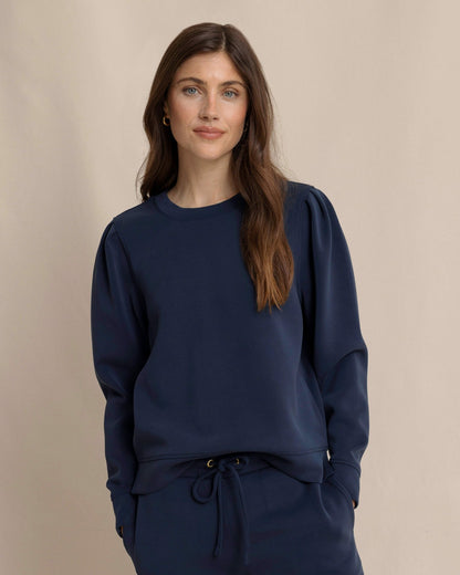 Sara Lounge Pullover | Southern Tide Latest