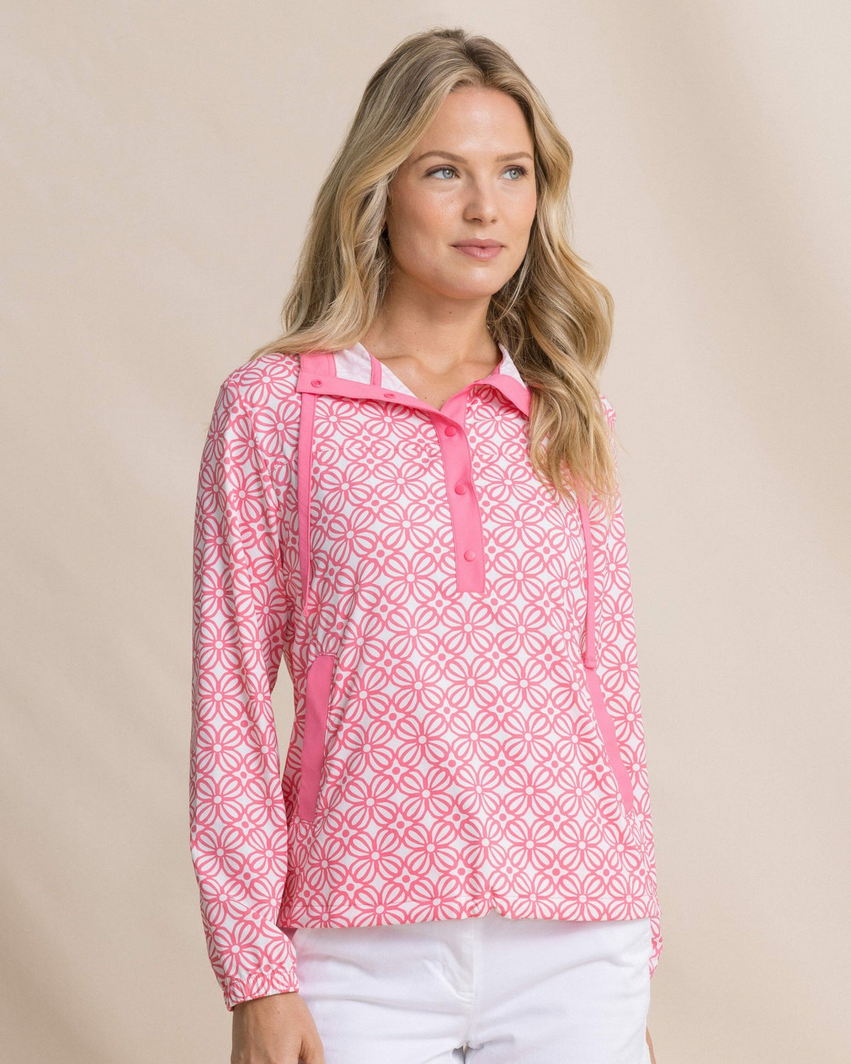 Calie Printed Popover | Southern Tide Essential