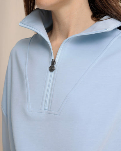 Danielle Luxe Lounge Quarter Zip | Southern Tide Special Offer