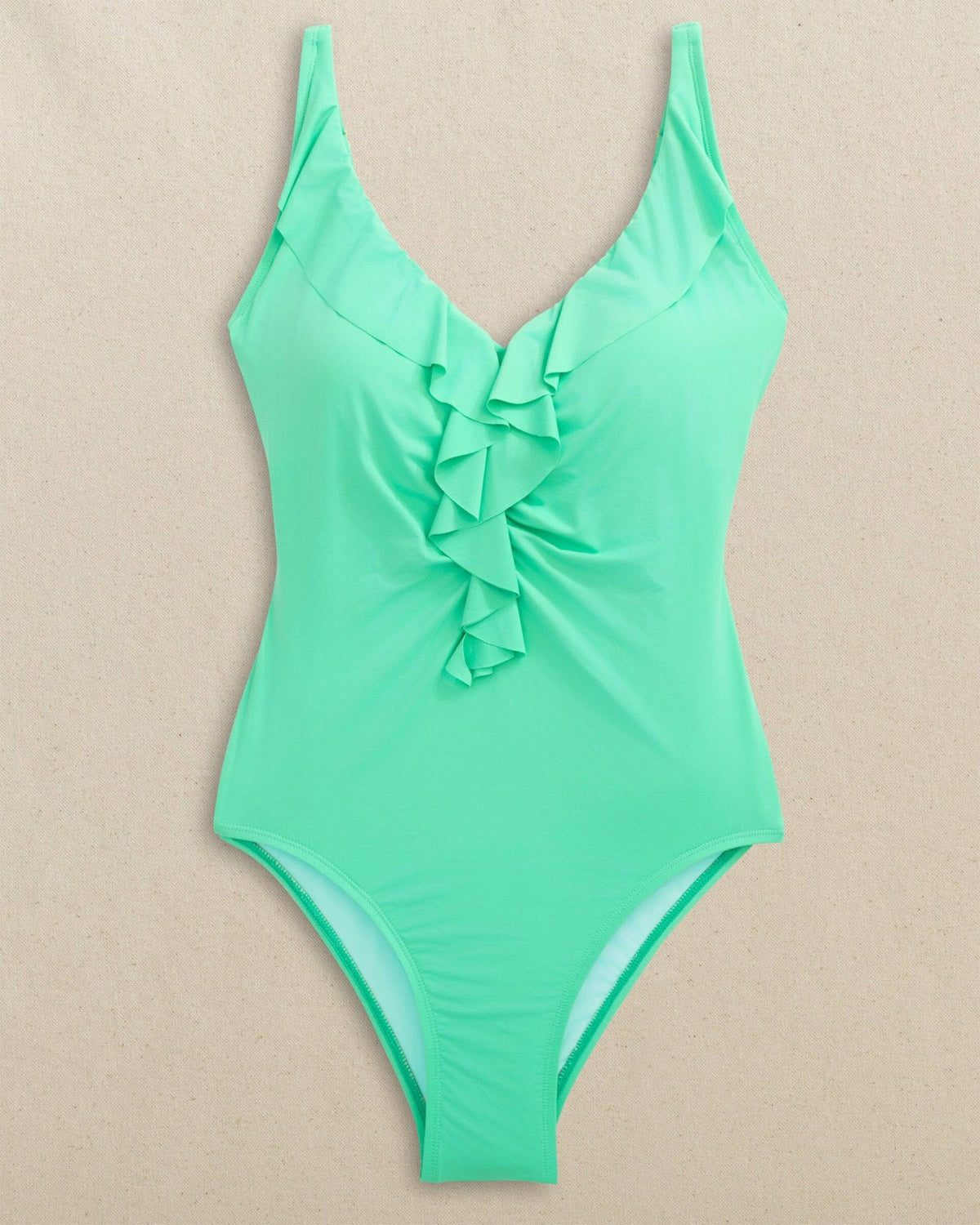 Solid Ruffle One-Piece Swimsuit | Southern Tide Best Price