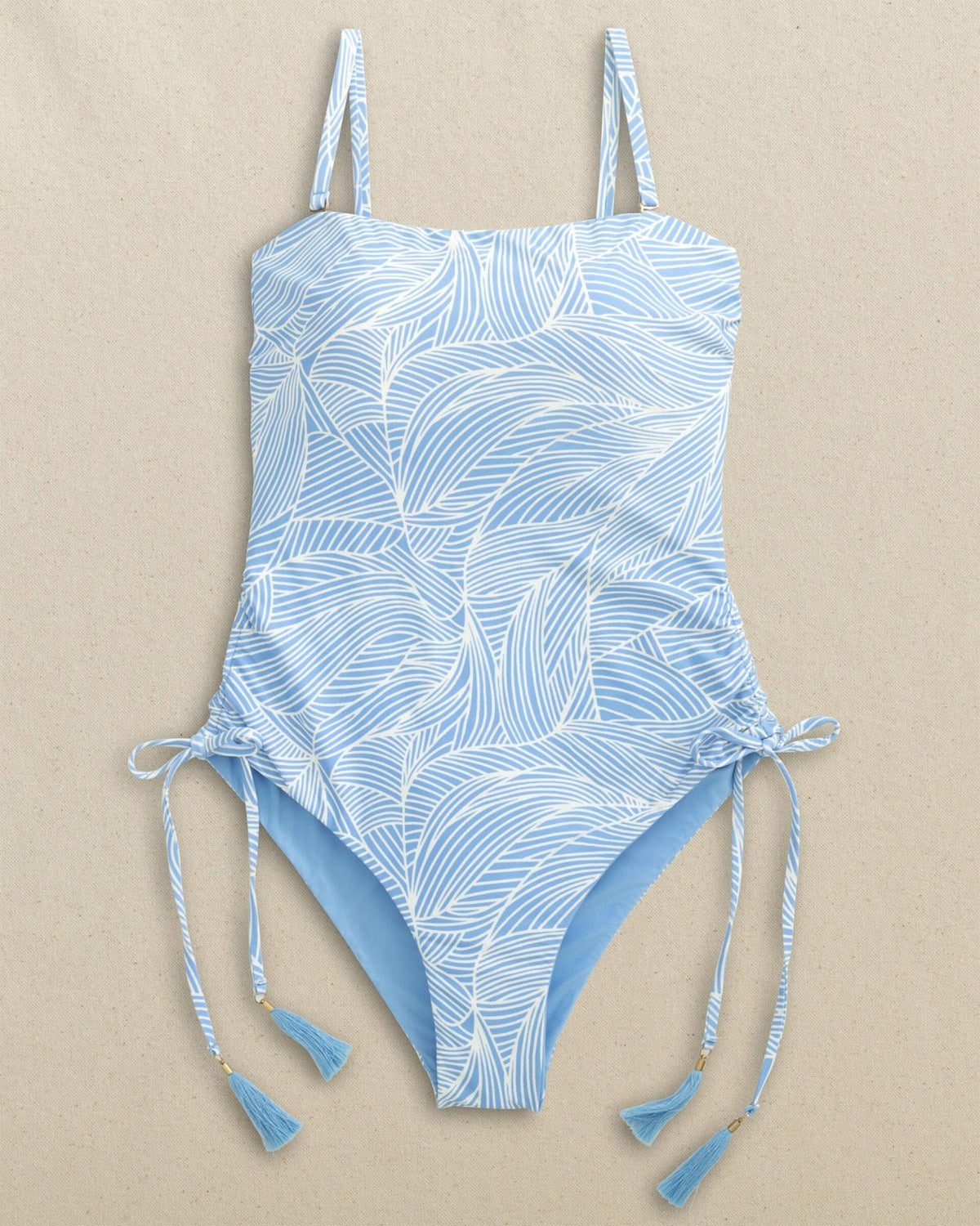 Reversible Bandeau One-Piece Swimsuit | Southern Tide Best Seller