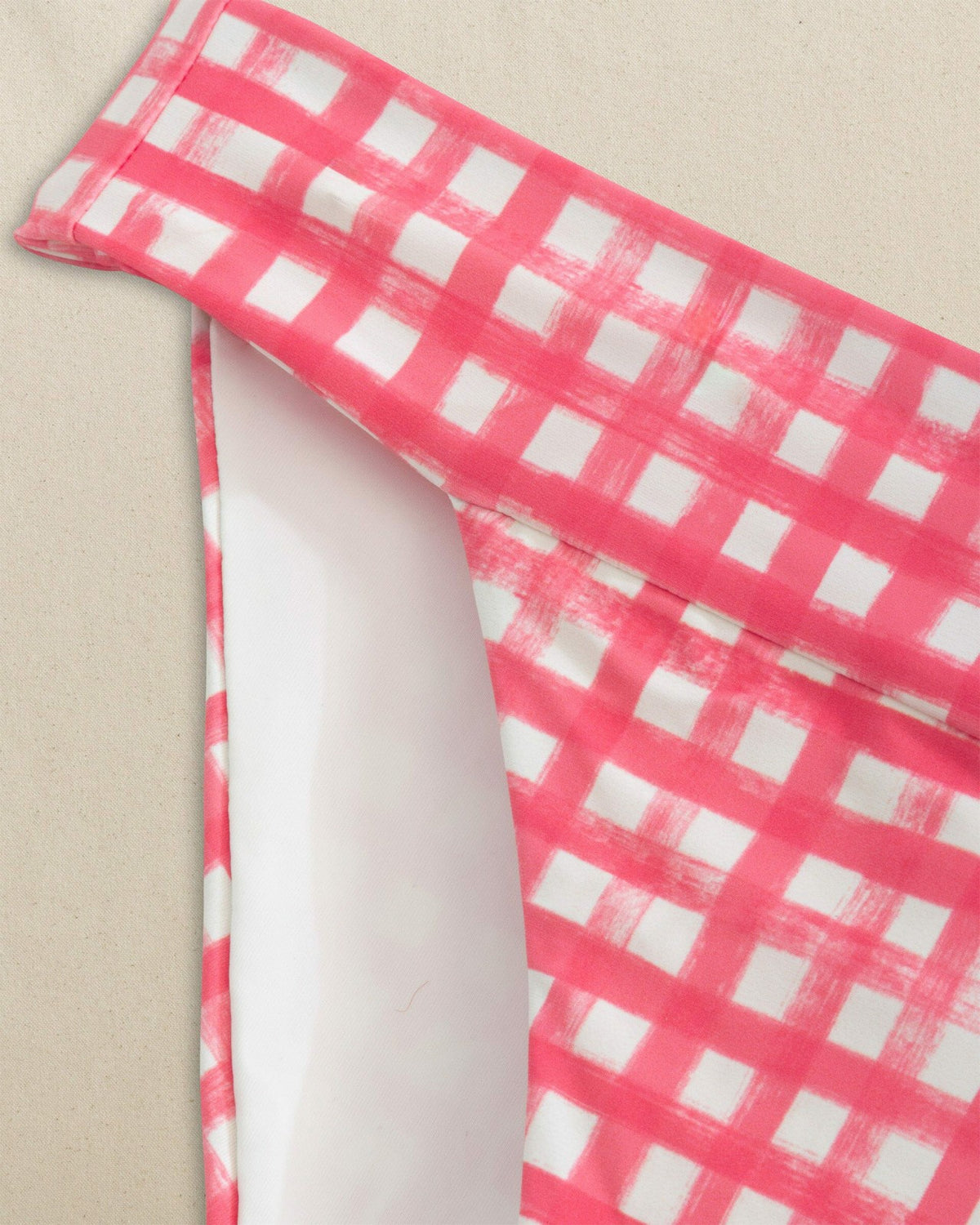 Gingham Banded Bikini Bottom | Southern Tide Trusted