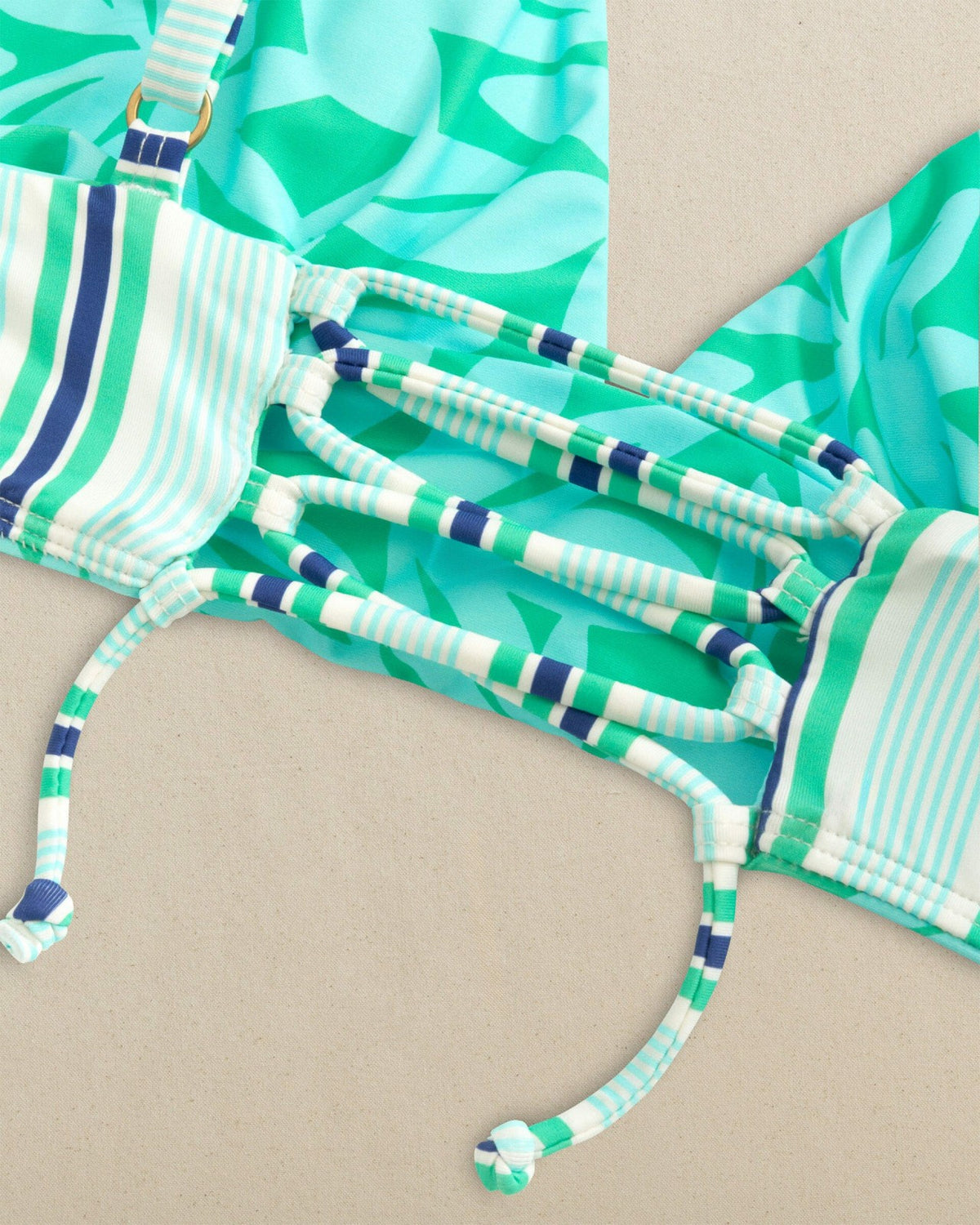 Reversible Tropical Stripe Banded Bikini Top | Southern Tide Discount