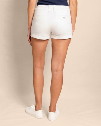 Leah 3" Cotton Chino Shorts | Southern Tide Signature