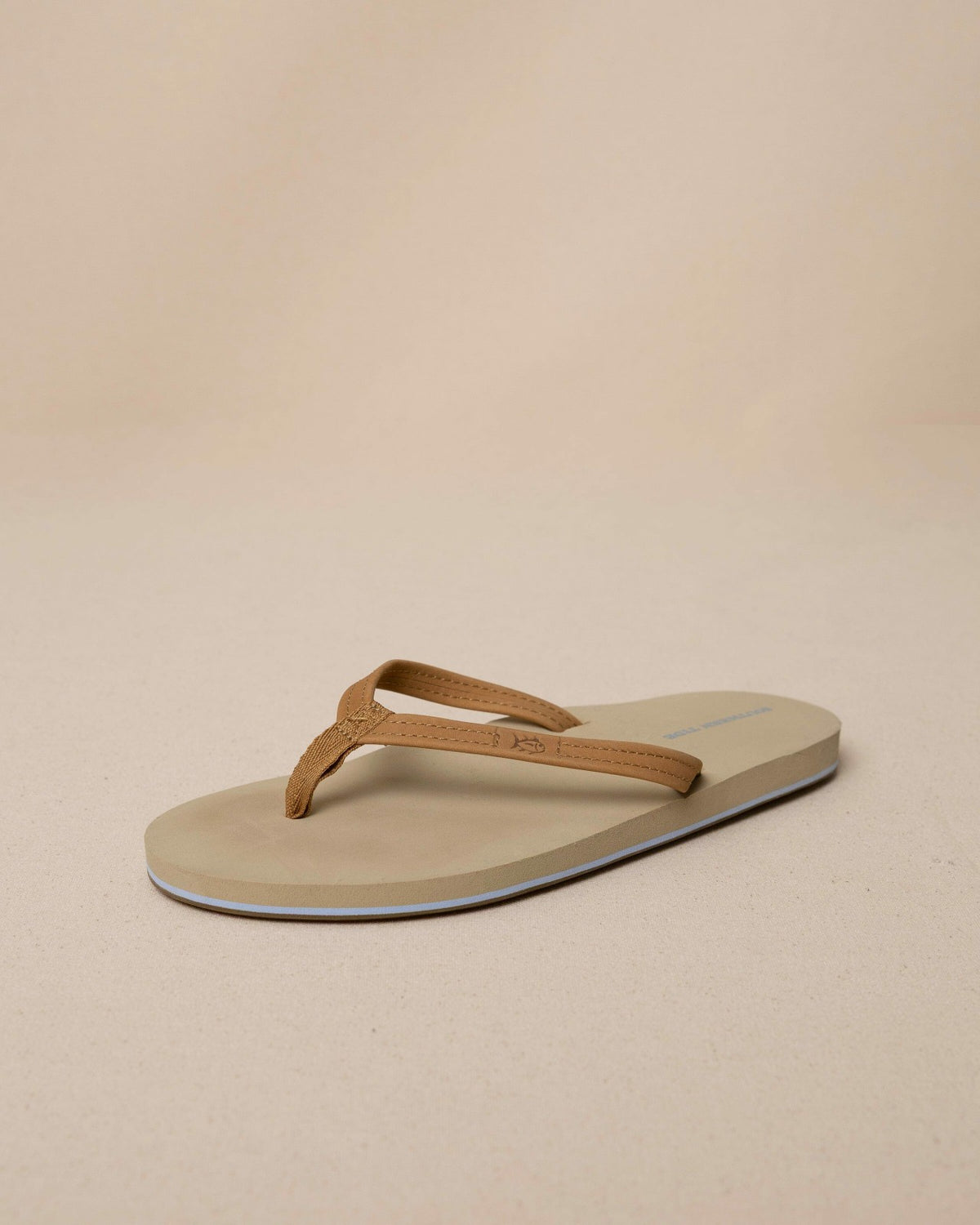 Brown Leather Flip Flops | Southern Tide Best Seller